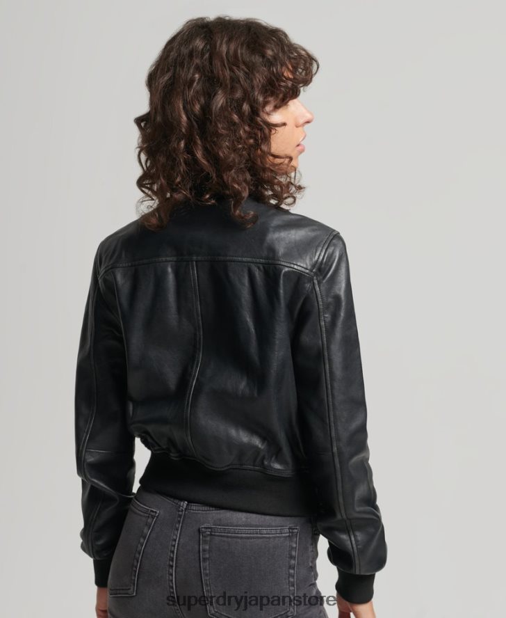 インディークラブジャケット 女性 Superdry 衣類 黒 2J62PZ5413