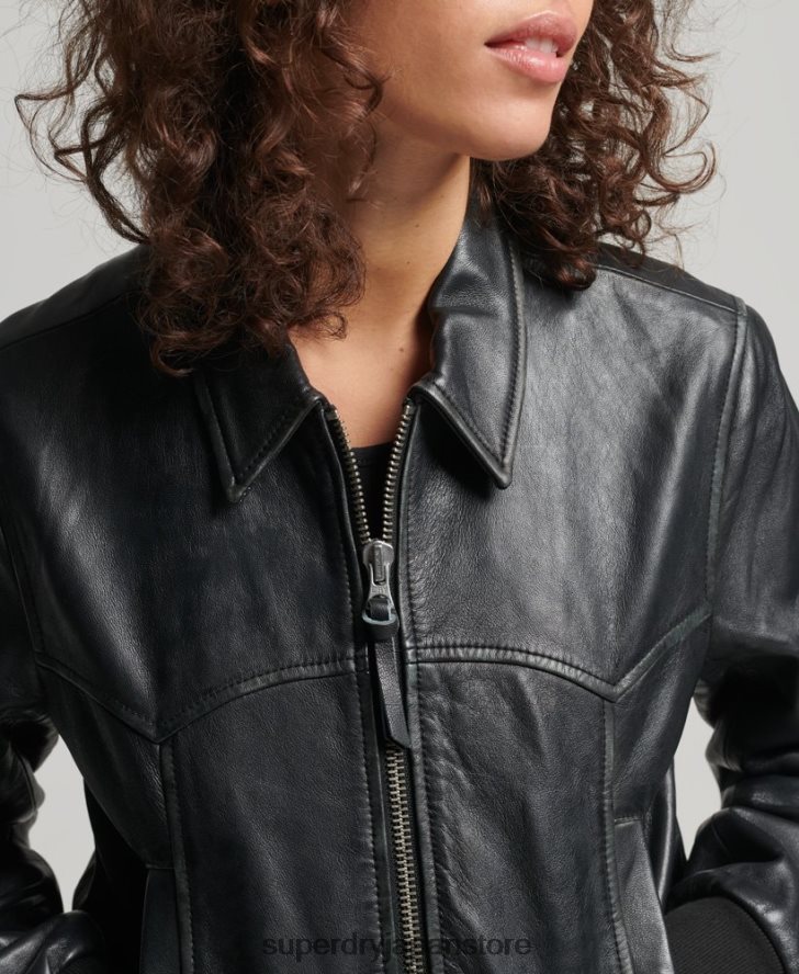 インディークラブジャケット 女性 Superdry 衣類 黒 2J62PZ5413