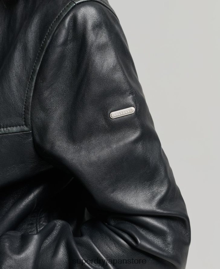 インディークラブジャケット 女性 Superdry 衣類 黒 2J62PZ5413