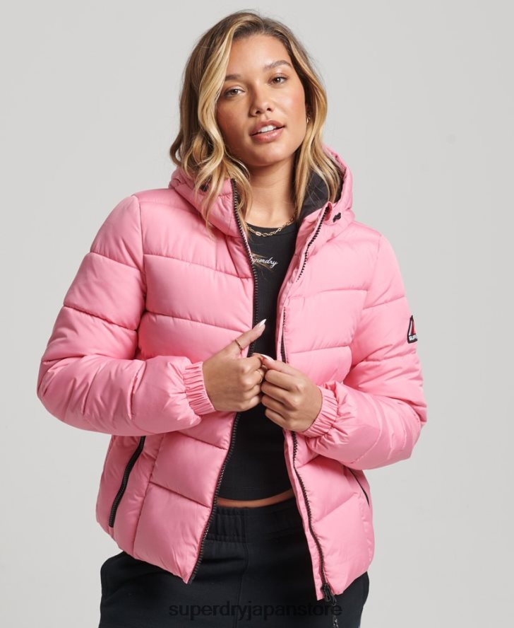 スピリットスポーツフグ 女性 Superdry 衣類 ピンク 2J62PZ5428