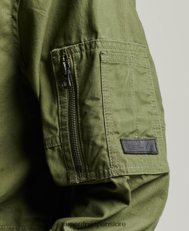 フィールドパーカー 女性 Superdry 衣類 カーキ 2J62PZ5433