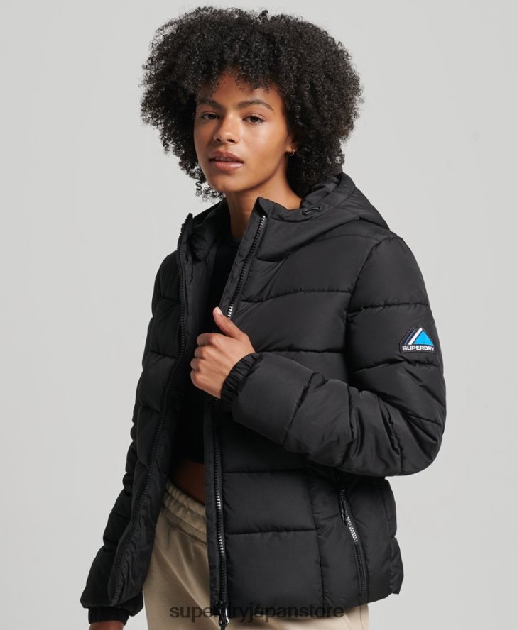 スピリットスポーツフグ 女性 Superdry 衣類 黒 2J62PZ5450