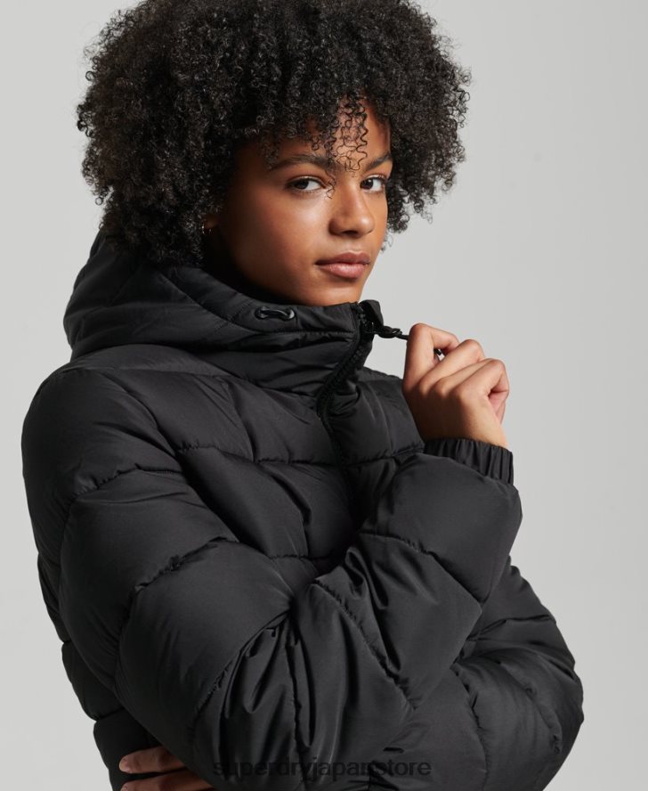 スピリットスポーツフグ 女性 Superdry 衣類 黒 2J62PZ5450