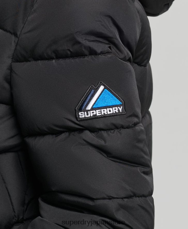スピリットスポーツフグ 女性 Superdry 衣類 黒 2J62PZ5450