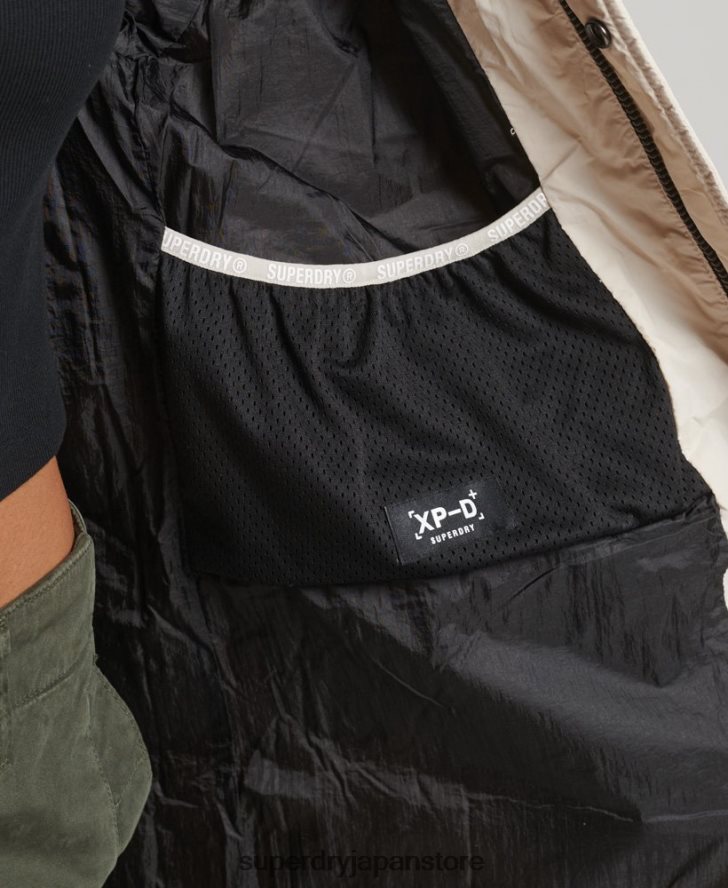 コクーン延縄フグコート 女性 Superdry 衣類 クリーム 2J62PZ5470