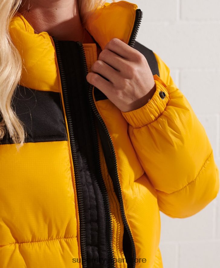 コードジャケット 女性 Superdry 衣類 黄色 2J62PZ5477