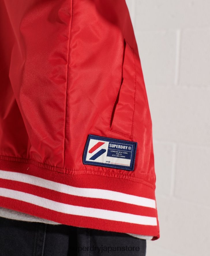 クラシックなスタジャン 女性 Superdry 衣類 赤 2J62PZ5482