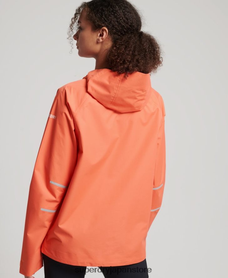 防水ジャケット 女性 Superdry 衣類 コーラル 2J62PZ5488