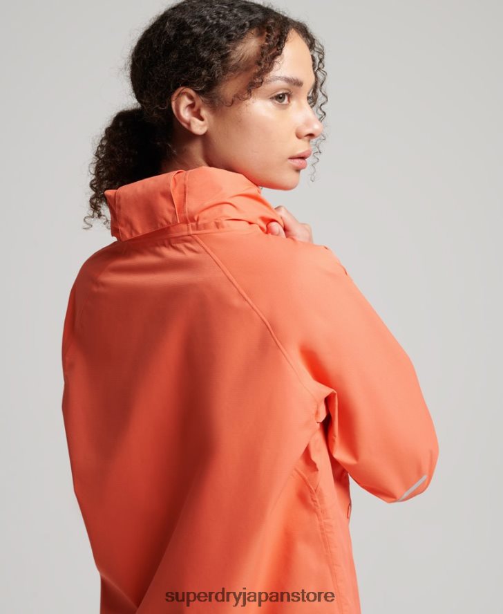 防水ジャケット 女性 Superdry 衣類 コーラル 2J62PZ5488