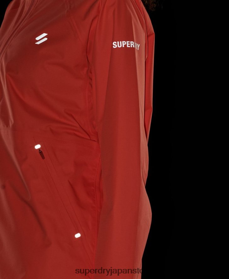 防水ジャケット 女性 Superdry 衣類 コーラル 2J62PZ5488
