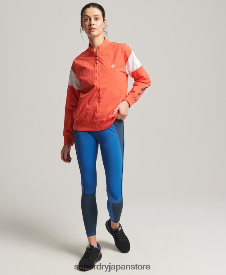 トレイン オーバーサイズ ボンバー ジャケット 女性 Superdry 衣類 コーラル 2J62PZ5489