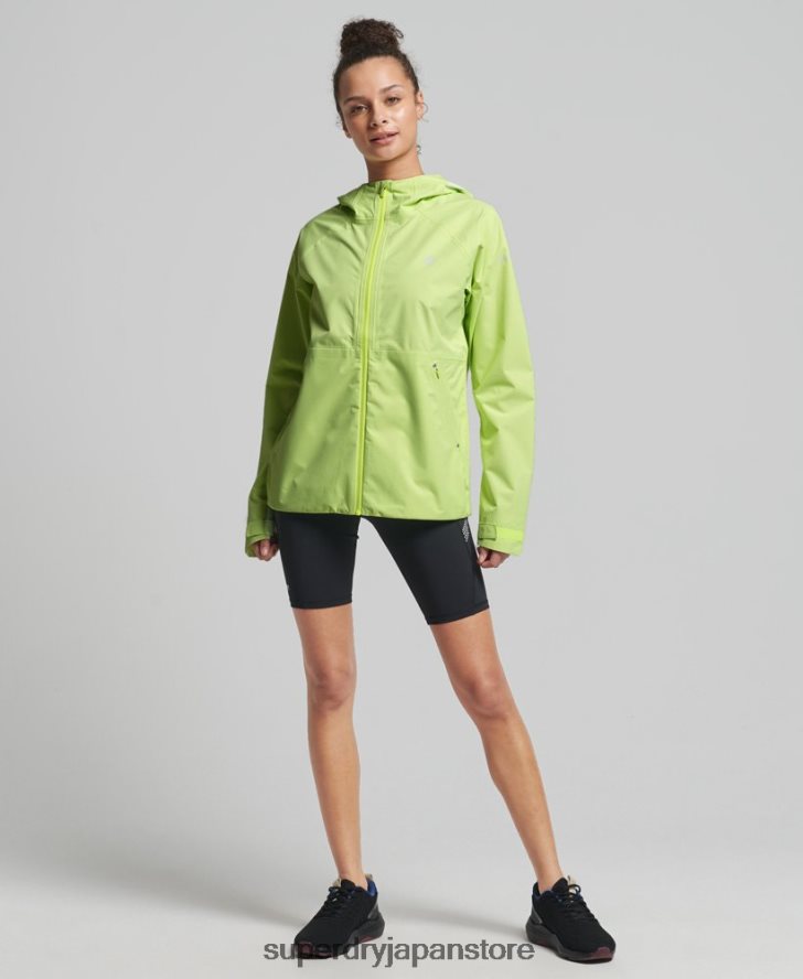防水ジャケット 女性 Superdry 衣類 黄色 2J62PZ5500
