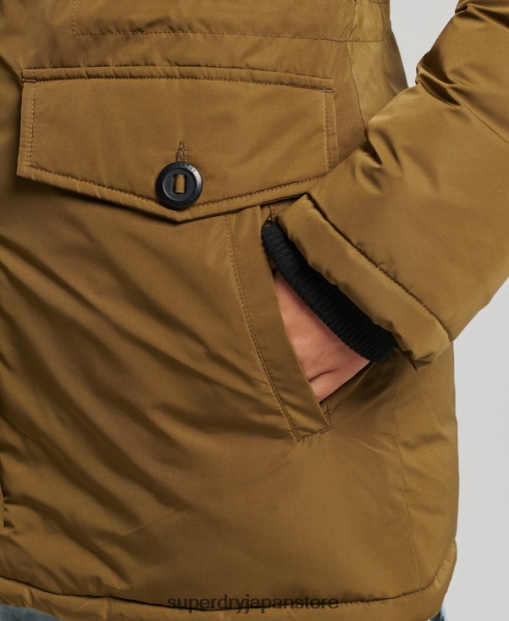 アシュリー エベレスト パーカー コート 女性 Superdry 衣類 緑 2J62PZ5516