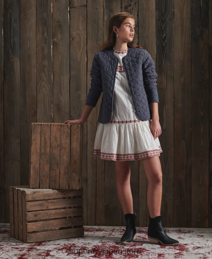 限定版ドライライナージャケット 女性 Superdry 衣類 海軍 2J62PZ5529