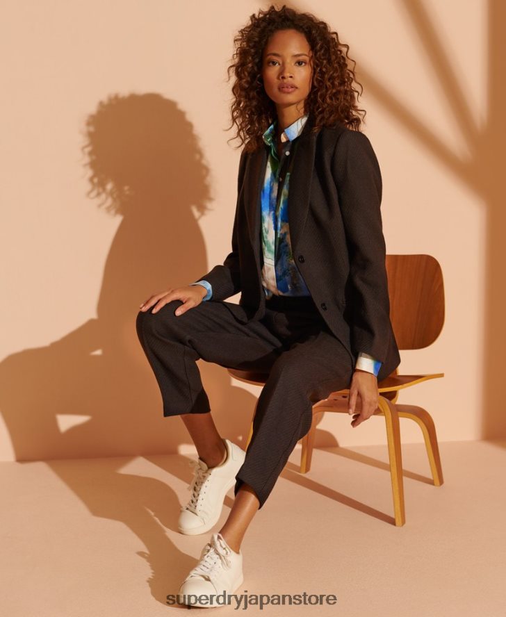 限定版ウールブレザー 女性 Superdry 衣類 黒 2J62PZ5532