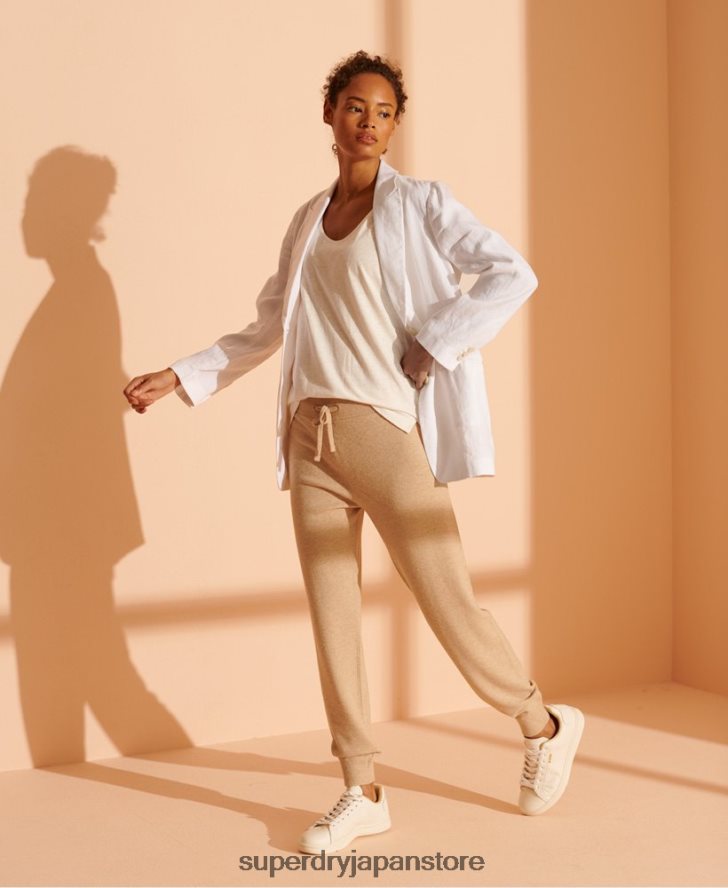 限定版麻ブレザー 女性 Superdry 衣類 白 2J62PZ5540