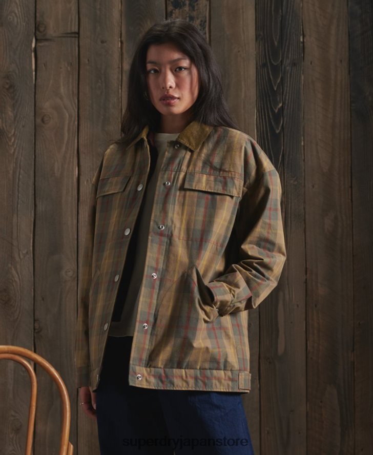 限定版ドライクルーザージャケット 女性 Superdry 衣類 茶色 2J62PZ5549