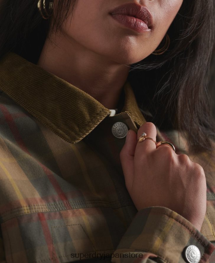 限定版ドライクルーザージャケット 女性 Superdry 衣類 茶色 2J62PZ5549