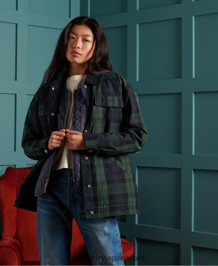 限定版ドライクルーザージャケット 女性 Superdry 衣類 黒 2J62PZ5550