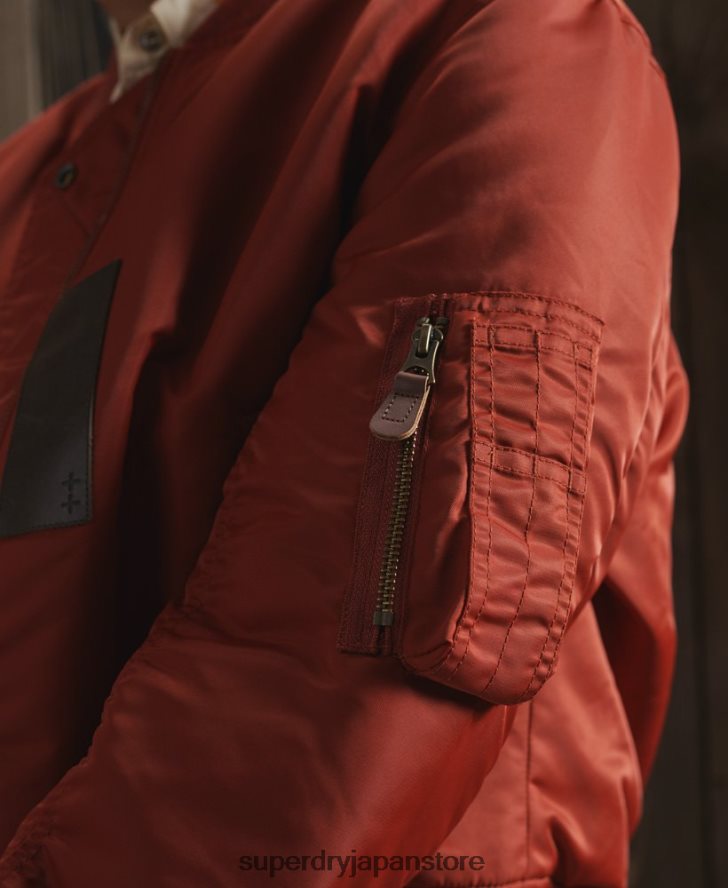 限定版ドライリバーシブルジャケット 女性 Superdry 衣類 赤 2J62PZ5551