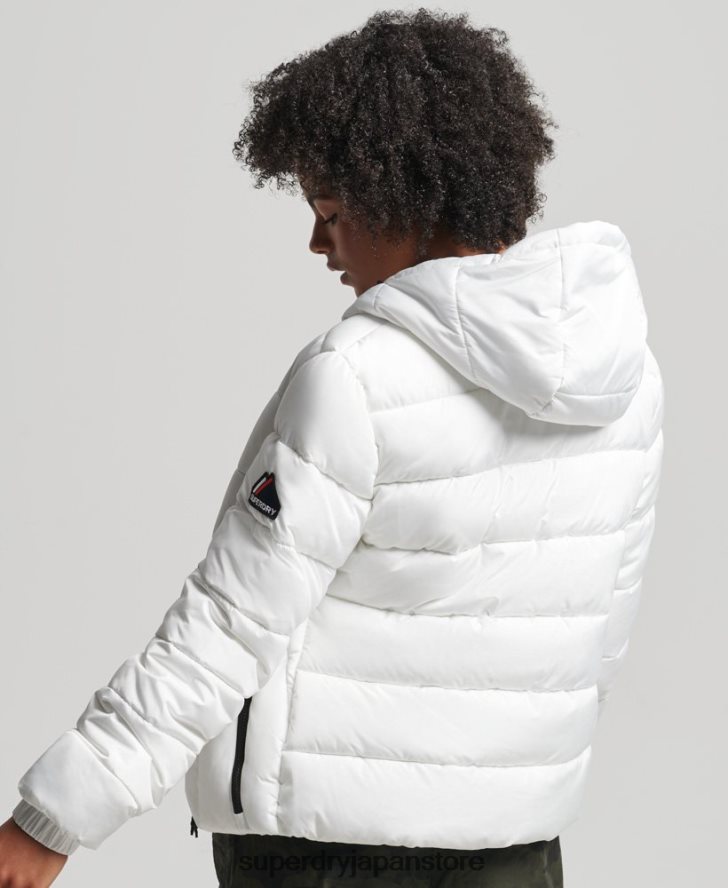 スピリットスポーツフグ 女性 Superdry 衣類 白 2J62PZ5556