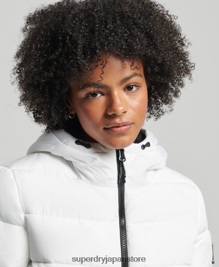 スピリットスポーツフグ 女性 Superdry 衣類 白 2J62PZ5556