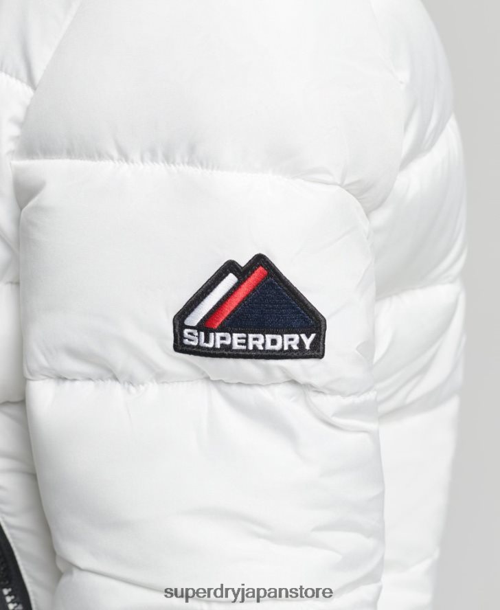 スピリットスポーツフグ 女性 Superdry 衣類 白 2J62PZ5556
