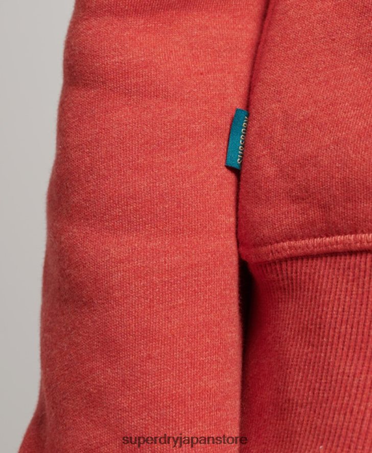 ヴィンテージロゴ刺繍クルースウェットシャツ 男性 Superdry 衣類 オレンジ 2J62PZ556