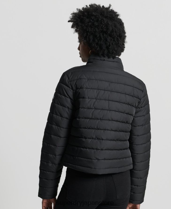 ボクシーフジジャケット 女性 Superdry 衣類 黒 2J62PZ5574