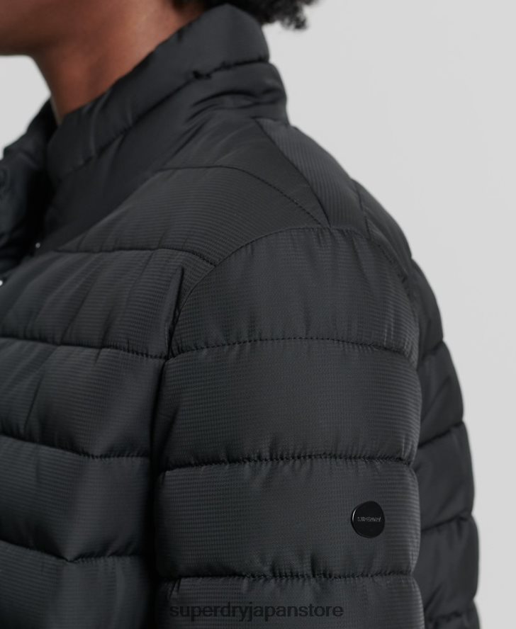 ボクシーフジジャケット 女性 Superdry 衣類 黒 2J62PZ5574