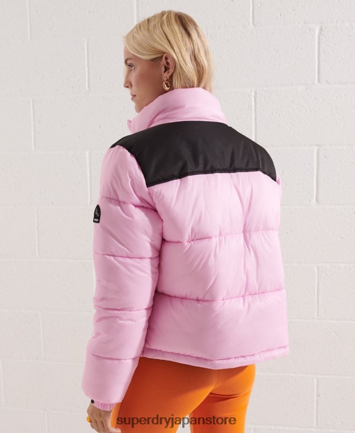 コードジャケット 女性 Superdry 衣類 ピンク 2J62PZ5601