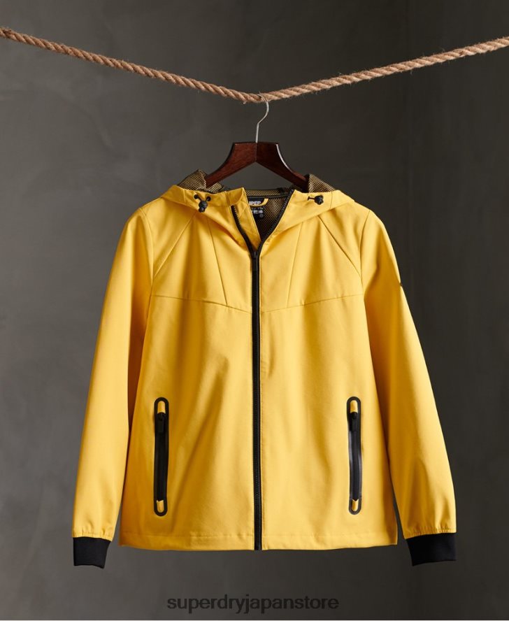 エコービーチ カグール 女性 Superdry 衣類 黄色 2J62PZ5608