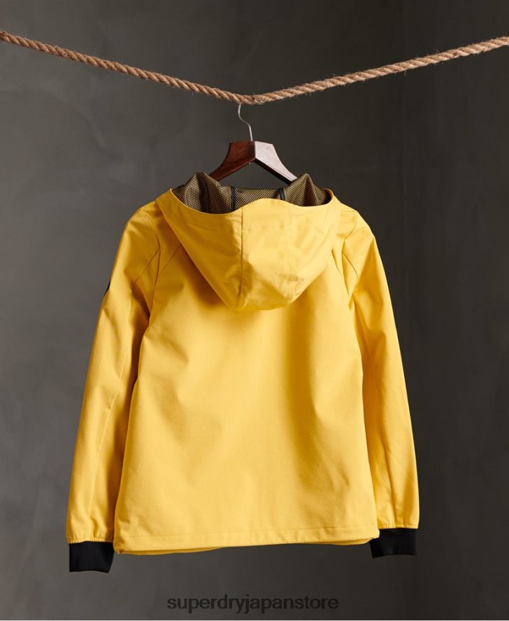 エコービーチ カグール 女性 Superdry 衣類 黄色 2J62PZ5608