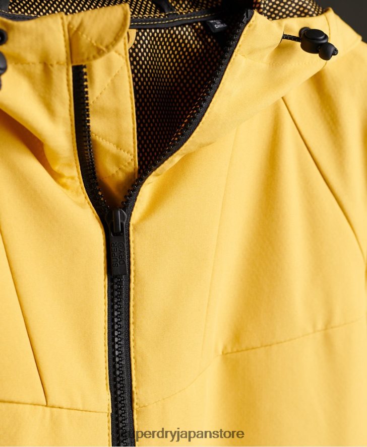 エコービーチ カグール 女性 Superdry 衣類 黄色 2J62PZ5608