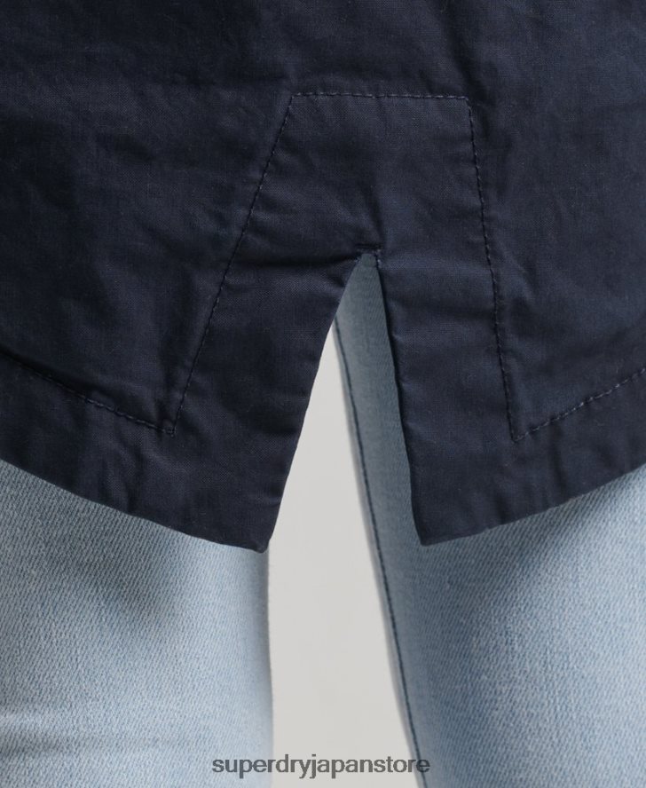 フィールドパーカー 女性 Superdry 衣類 海軍 2J62PZ5609