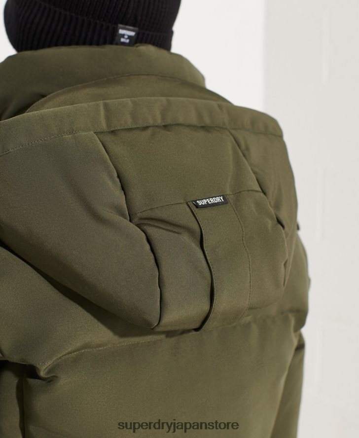 コードエベレスト ボンバージャケット 女性 Superdry 衣類 カーキ 2J62PZ5613