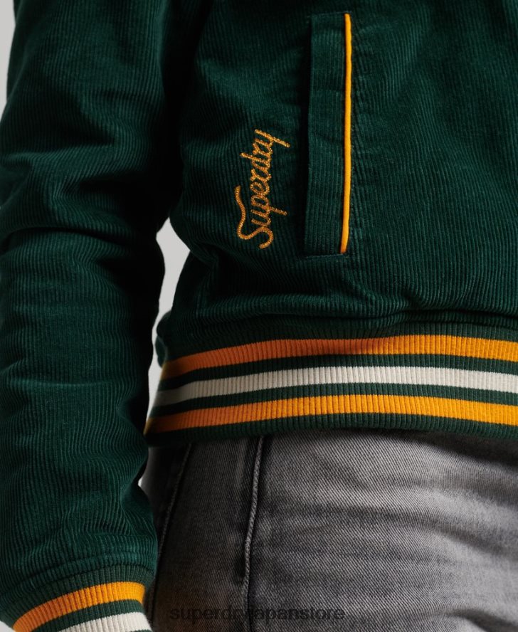 コードコーチボンバージャケット 女性 Superdry 衣類 緑 2J62PZ5618