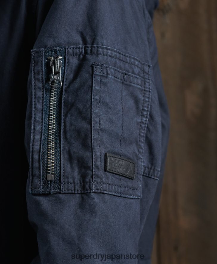 フィールドパーカーコート 女性 Superdry 衣類 海軍 2J62PZ5624