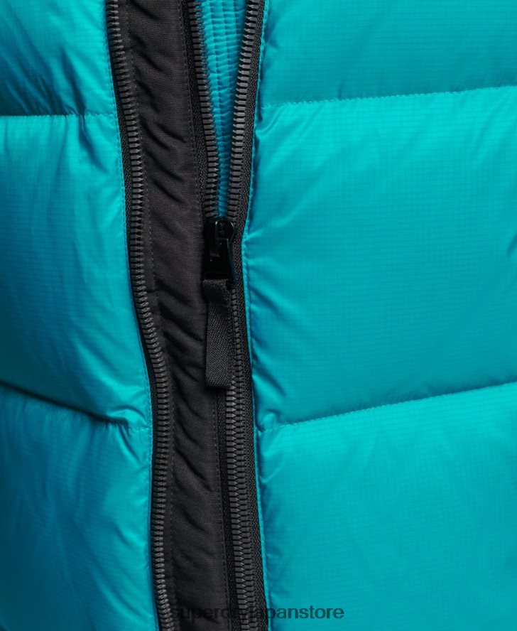 スポーツスタイルのコードパファージャケット 女性 Superdry 衣類 緑 2J62PZ5631