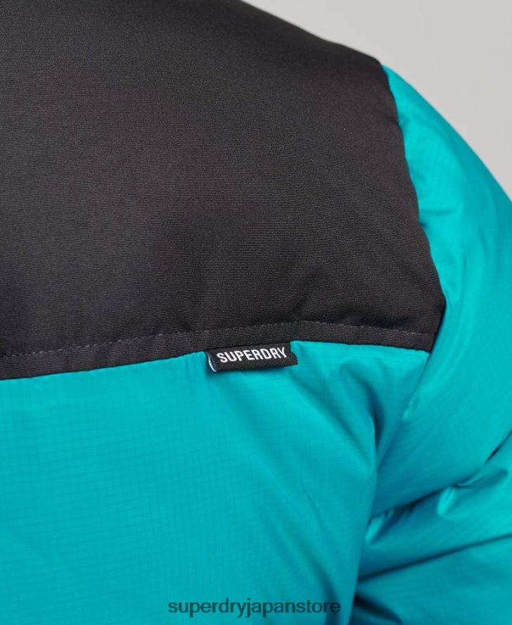 スポーツスタイルのコードパファージャケット 女性 Superdry 衣類 緑 2J62PZ5631