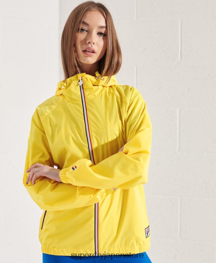 コードスポーツ軽量ジャケット 女性 Superdry 衣類 黄色 2J62PZ5637