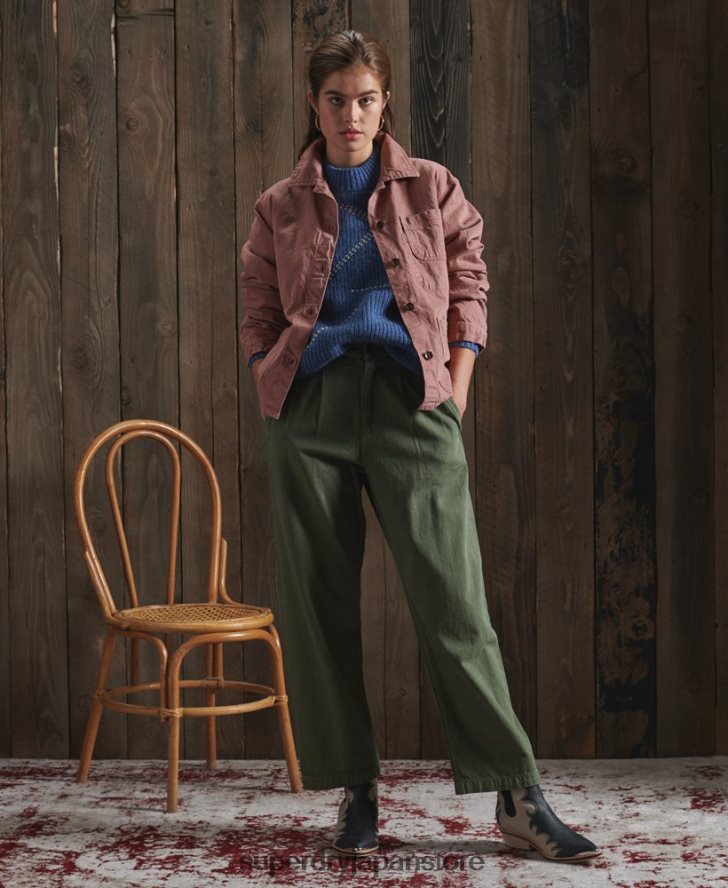 限定版ドライアーティストジャケット 女性 Superdry 衣類 ピンク 2J62PZ5678