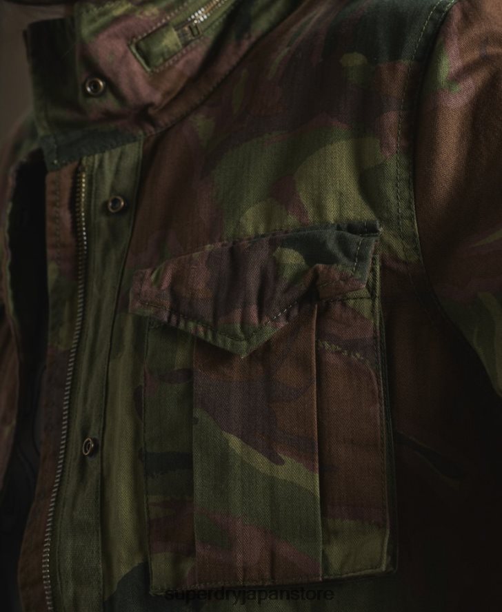 クラシックルーキーボーグジャケット 女性 Superdry 衣類 緑 2J62PZ5684