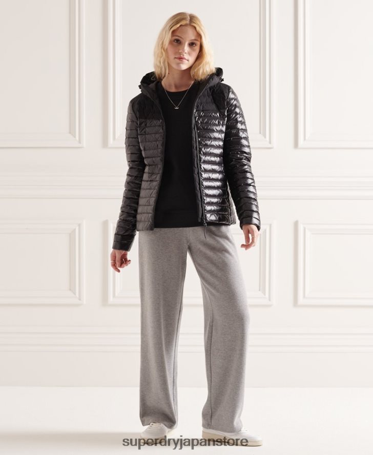スタジオコントラストコアダウンジャケット 女性 Superdry 衣類 黒 2J62PZ5710