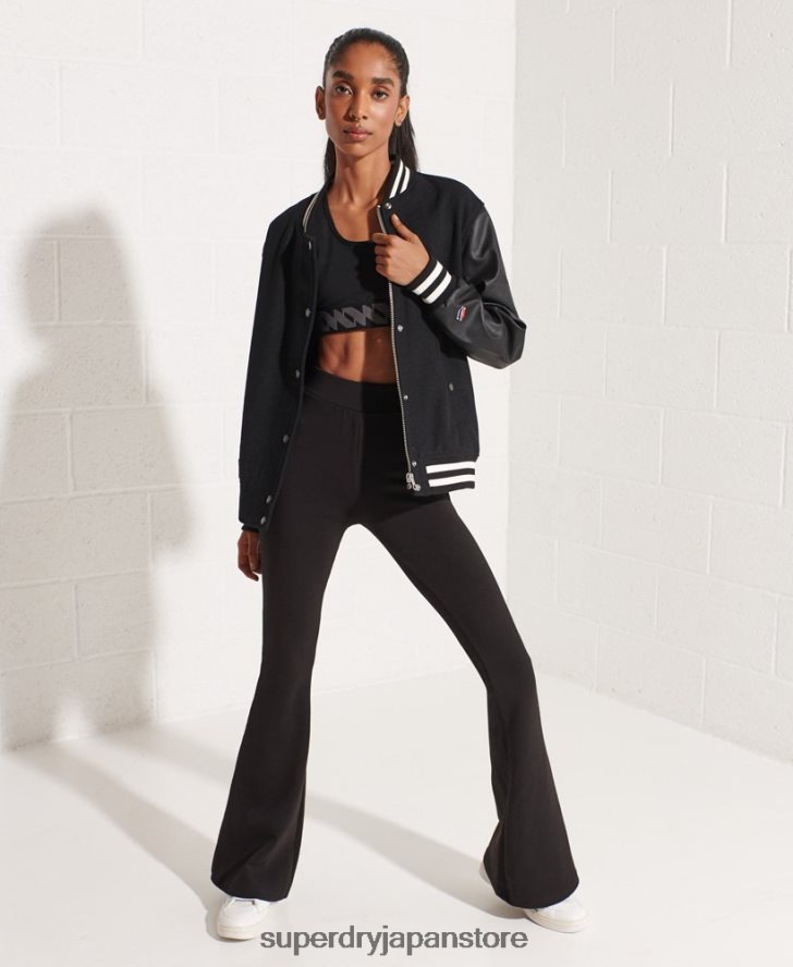 ウール スタジャン 女性 Superdry 衣類 黒 2J62PZ5726