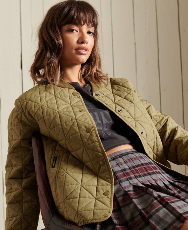 ライナージャケット 女性 Superdry 衣類 黄褐色 2J62PZ5732