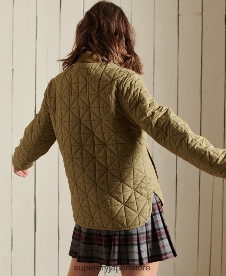 ライナージャケット 女性 Superdry 衣類 黄褐色 2J62PZ5732