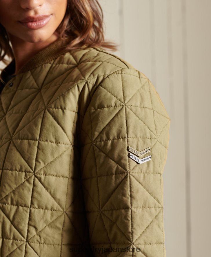 ライナージャケット 女性 Superdry 衣類 黄褐色 2J62PZ5732