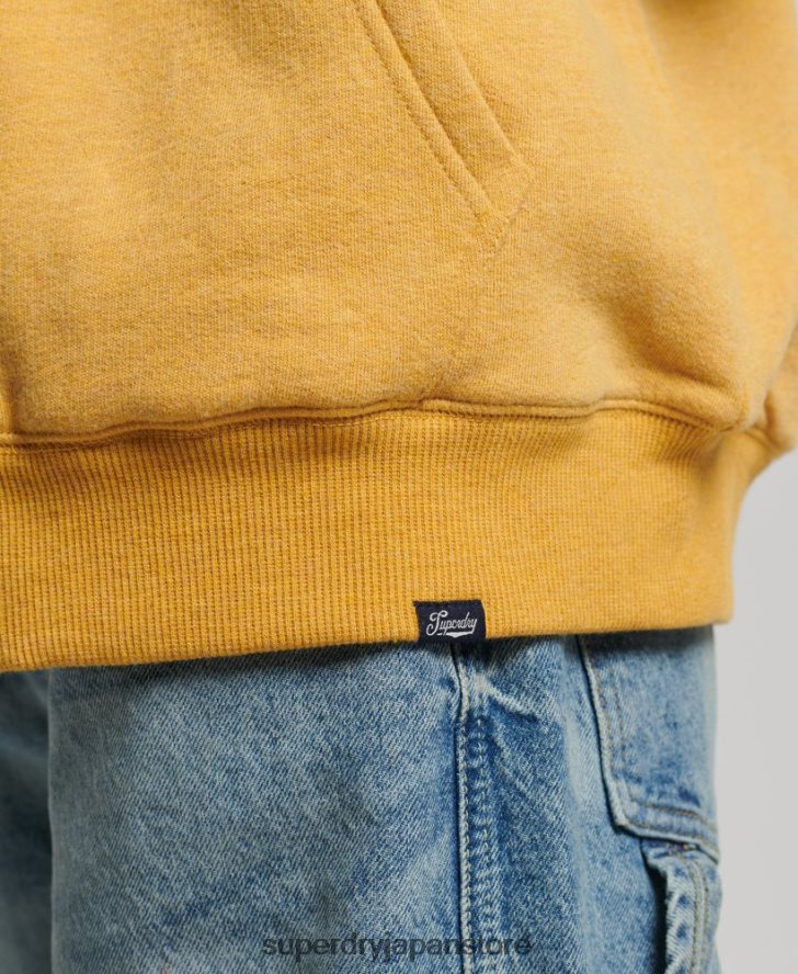 エッセンシャルボーグ裏地付きジップパーカー 女性 Superdry 衣類 黄色 2J62PZ5754