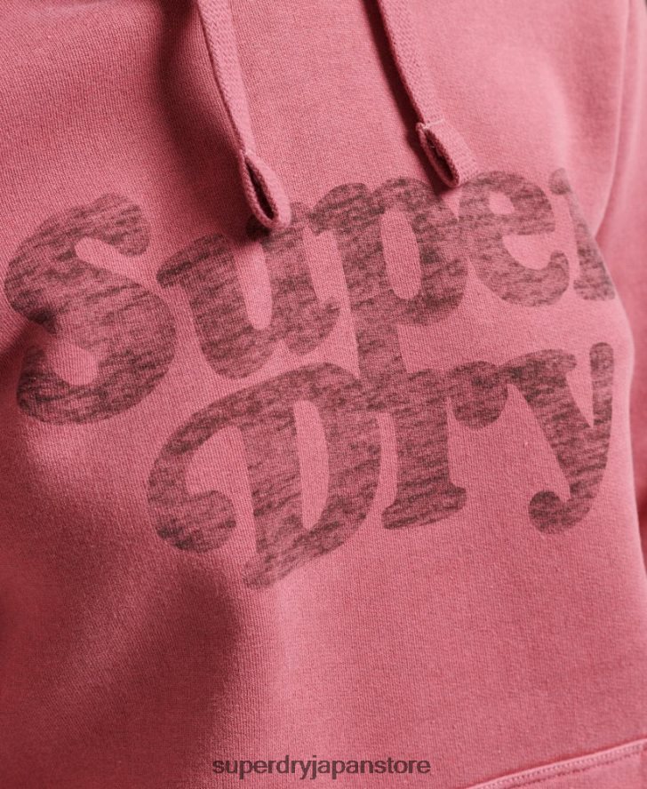 クーパークラシックパーカー 女性 Superdry 衣類 赤 2J62PZ5759